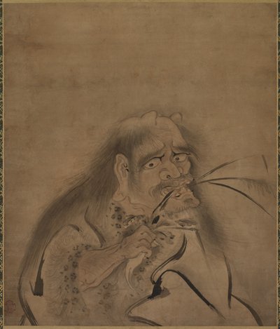 Retrato de Shinno, finales de 1400-principios de 1500 de Shoryo
