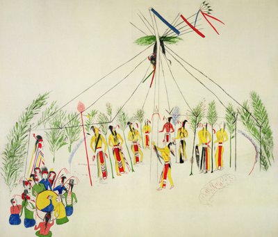 La danza del sol Shoshone de Shoshone Katsikodi School
