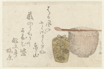 Suministros para la ceremonia del té. de Shûraku