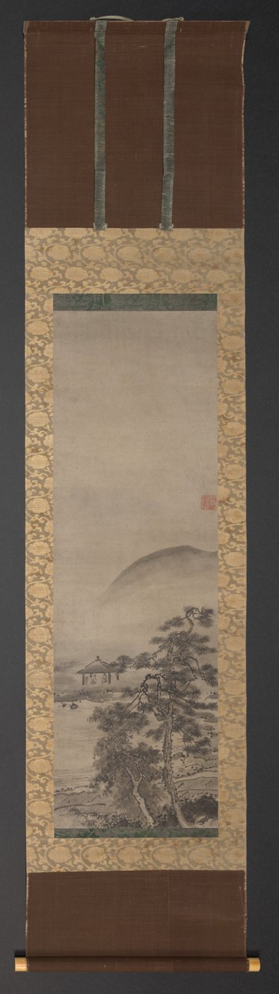 Paisajes con figuras (uno de un par) de Shugetsu Tokan