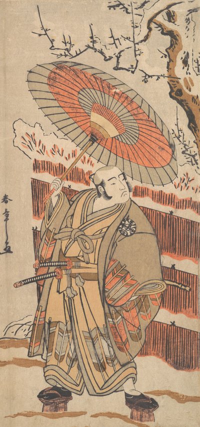 Un actor de la línea Nakamura de Shunsho