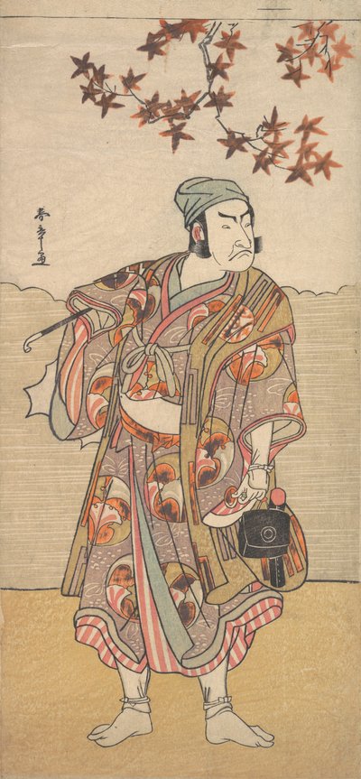 El primer Nakamura Nakazo en el papel de Shimada no Hachizo, 1783 de Shunsho