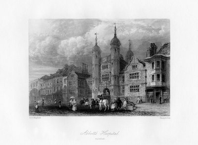 Hospital de Abbotts, Guildford, siglo XIX de Shury and Son