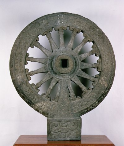 La Rueda de la Ley, siglo VII-VIII de Siamese School