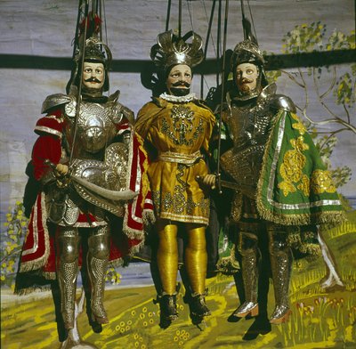 Los Pupi o marionetas sicilianas del siglo XIX de Sicilian School