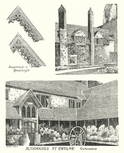 Asilos en Ewelme, Oxfordshire de Sidney Heath