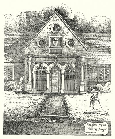 Casas de Beneficencia en Milton, Dorset de Sidney Heath