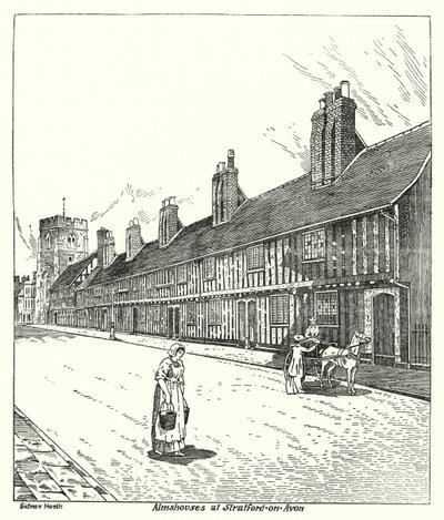 Asilos en Stratford-upon-Avon de Sidney Heath