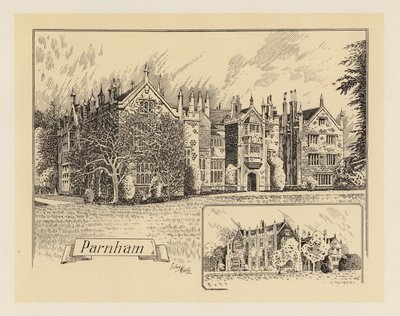 Dorset: Parnham (litho) de Sidney Heath
