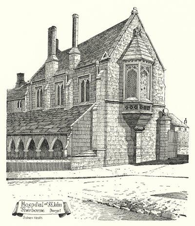 Hospital de San Juan, Sherborne, Dorset de Sidney Heath