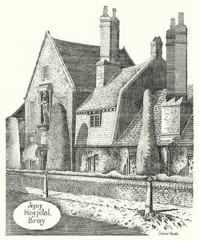 Hospital de Jesús, Bray (grabado) de Sidney Heath