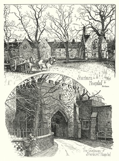 Hospital de Sherburn, Durham de Sidney Heath