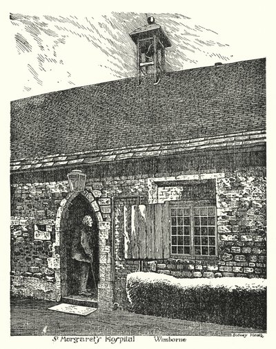 El hospital de Santa Margarita, Wimborne de Sidney Heath