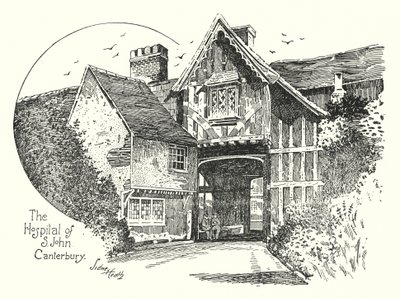 El hospital de San Juan, Canterbury de Sidney Heath