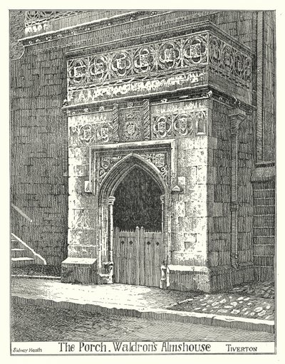El Pórtico, Asilo de Waldron, Tiverton de Sidney Heath