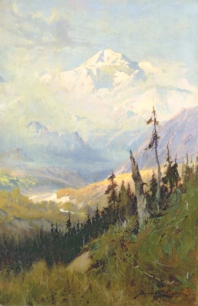 Un día de otoño, Mt. McKinley de Sidney Laurence