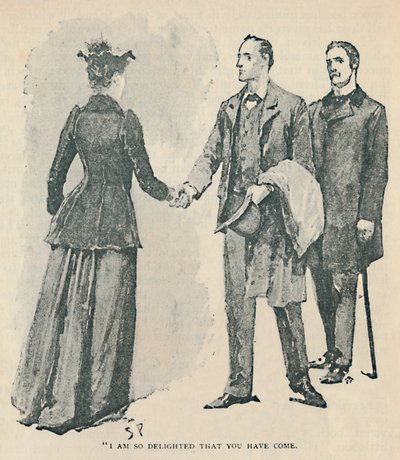 Estoy tan encantado de que hayas venido, 1892 de Sidney Paget