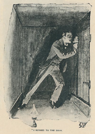 Corrí hacia la puerta, 1892 de Sidney Paget