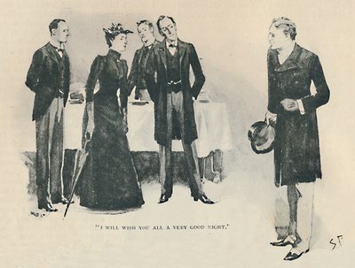 Les deseo a todos una muy buena noche, 1892 de Sidney Paget