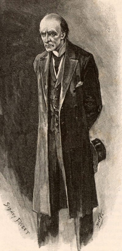 Ilustración para "Las aventuras de Sherlock Holmes de Sidney Paget