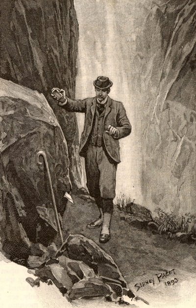 Ilustración para "Las aventuras de Sherlock Holmes de Sidney Paget