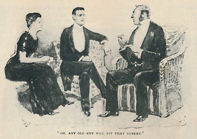 Oh, cualquier llave servirá para ese escritorio, 1892 de Sidney Paget