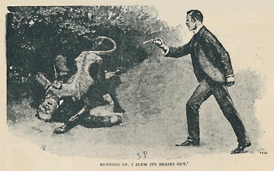 Corriendo. Le volé los sesos, 1892 de Sidney Paget