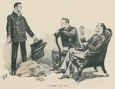 Ahí, dijo él, 1892 de Sidney Paget