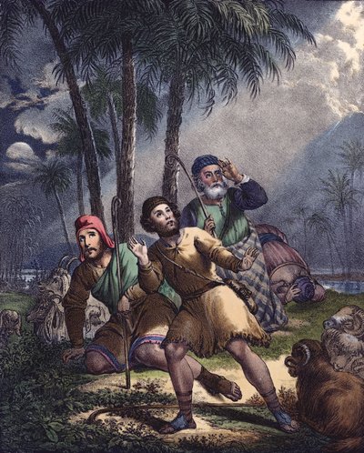 Cristo anunciado a los pastores judíos de Siegfried Detler Bendixen
