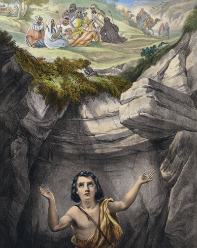 José arrojado al pozo por sus hermanos de Siegfried Detler Bendixen
