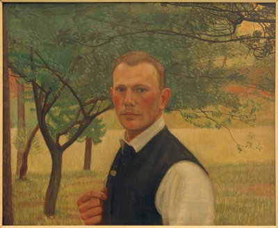 Autorretrato en el verde de Siegfried von Leth