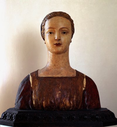 Joven dama de Sienese School