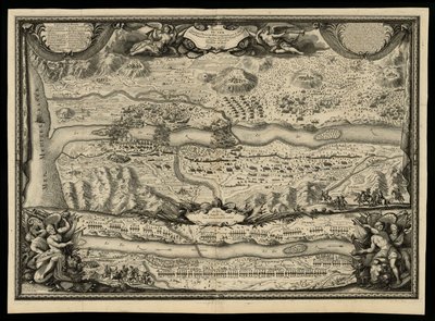 Batalla de Ter ganada por el ejército del rey comandado por el Mar. duque de Noailles el 27 de mayo de 1694 de Sieur de Beaulieu
