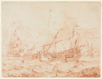 El arenque, primer tercio del siglo XVIII de Sieuwert van der Meulen
