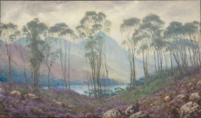 Un Paisaje Escocés de Sigismund Christian Hubert Goetze