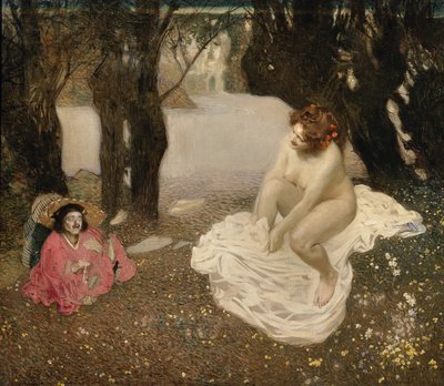 El enano y la mujer de Sigmund Walter Hampel