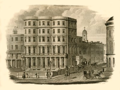 Hotel Bristol, Marine Parade, Brighton, 1835 de Silvester and Co