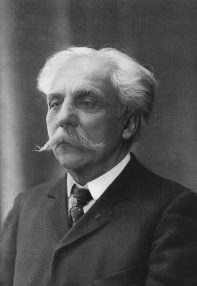 Gabriel Fauré 1845-1924, compositor, organista, pianista y profesor francés de Silvestre