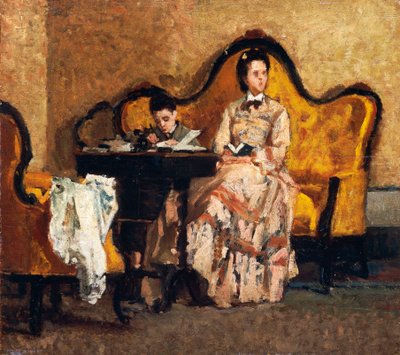 Tareas, por Silvestro Lega de Silvestro Lega