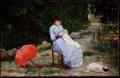 En el jardín de Silvestro Lega