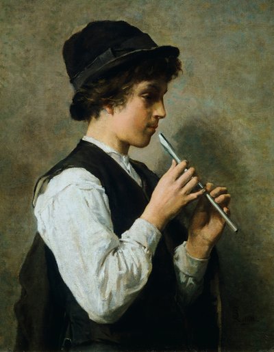 Flautista de Silvestro Lega