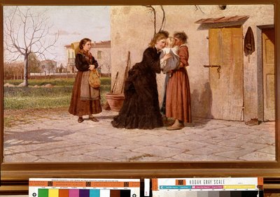 La visita a la nodriza de Silvestro Lega