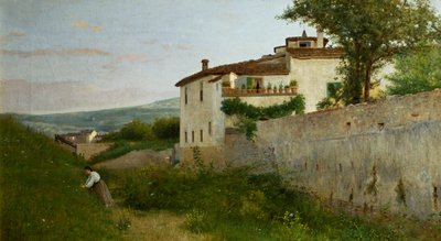 Vista de Piagentina de Silvestro Lega