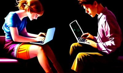 jóvenes que trabajan de Silvia Martini