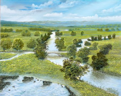 Puente sobre el río de Silvian Sternhagel