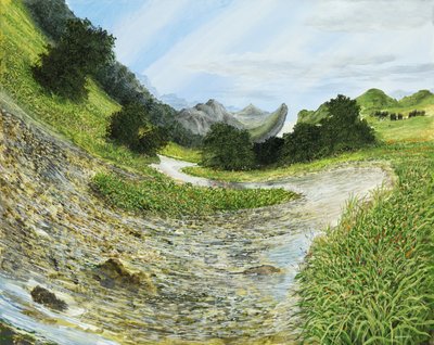 Arroyo de montaña de Silvian Sternhagel