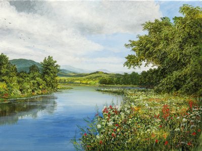 Paisaje tranquilo de Silvian Sternhagel
