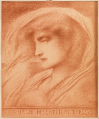 Ariadna abandonada por Teseo de Simeon Solomon