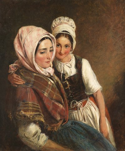 Madre e hija de Simeon Solomon