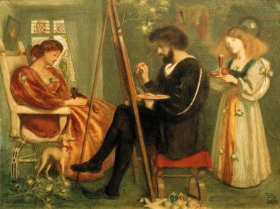 El placer del pintor de Simeon Solomon